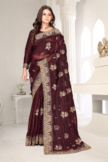 FBSR-728 Luxury Gold Saree