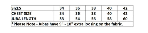 fabeha size-guide