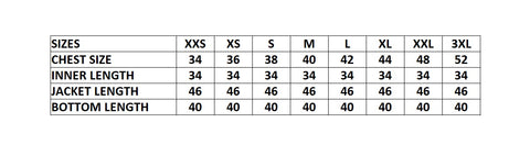 fabeha size-guide