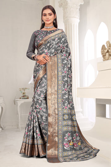 FBSR-605 Graceful Dola Silk Saree