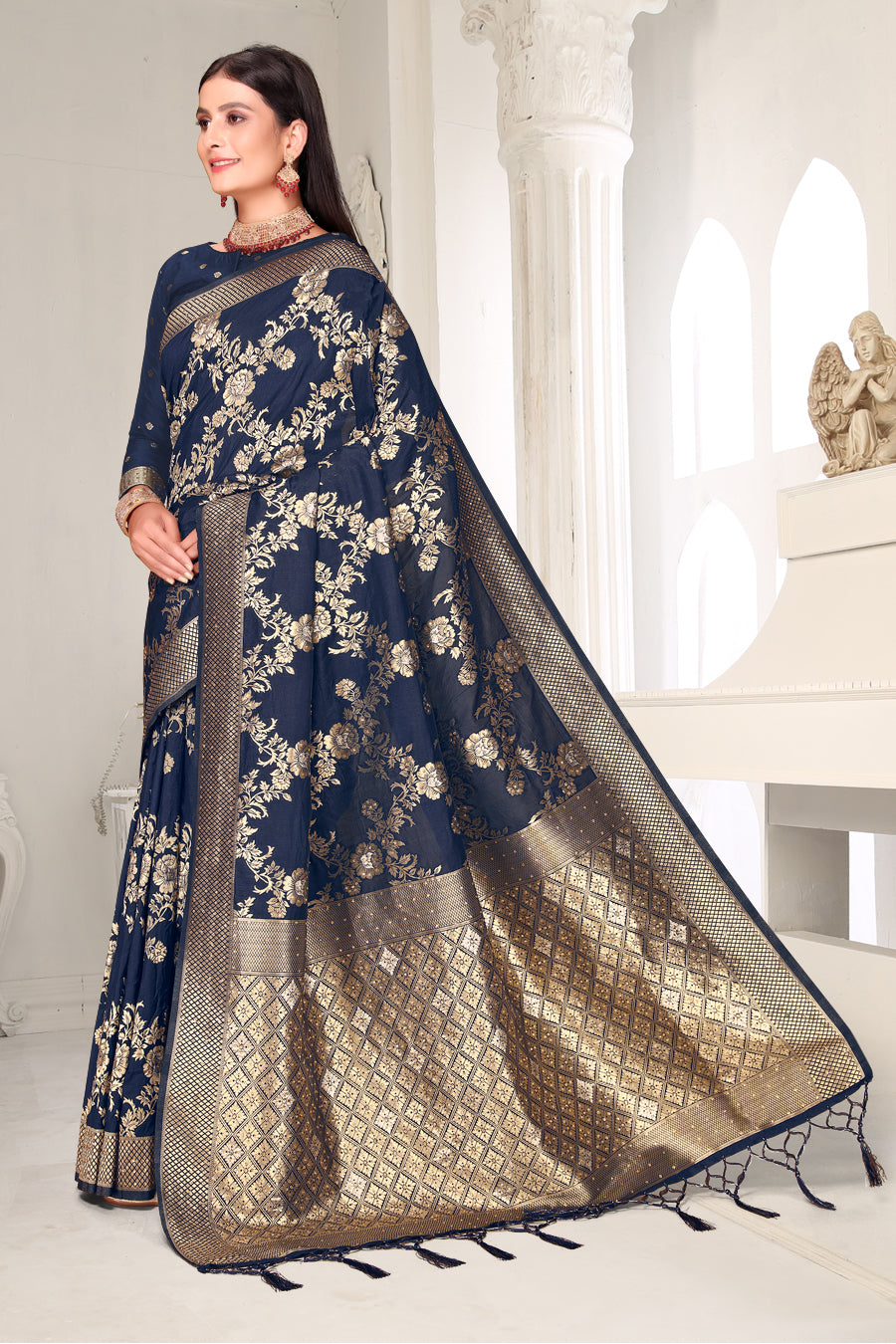 FBSR-648 Heavy Banarasi Weaving