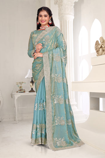 FBSR-664 Fandy Shimmer Rose Saree