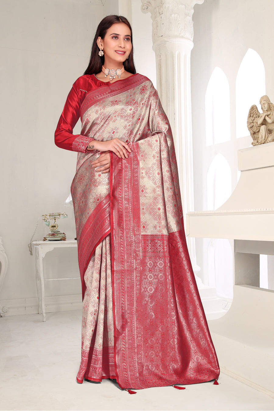 FBSR-707 Banarasi Celebration Elegance saree