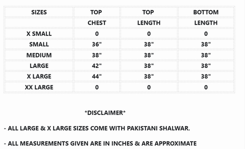 fabeha size-guide