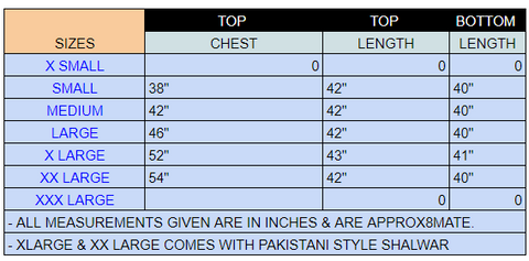 fabeha size-guide