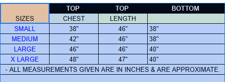 fabeha size-guide