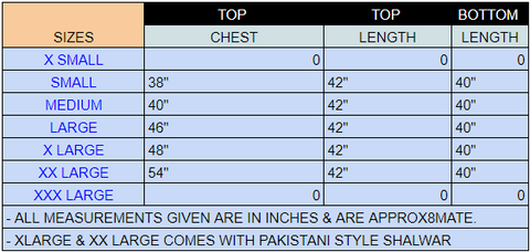 fabeha size-guide