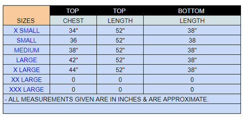 fabeha size-guide