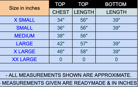 fabeha size-guide