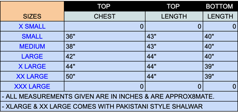 fabeha size-guide