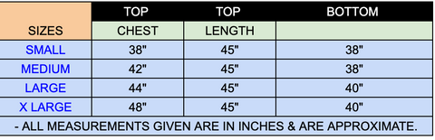 fabeha size-guide
