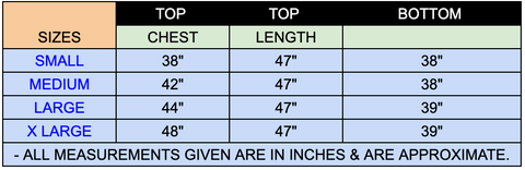 fabeha size-guide