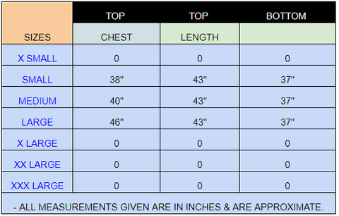 fabeha size-guide
