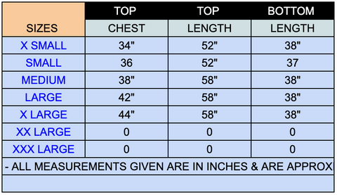 fabeha size-guide