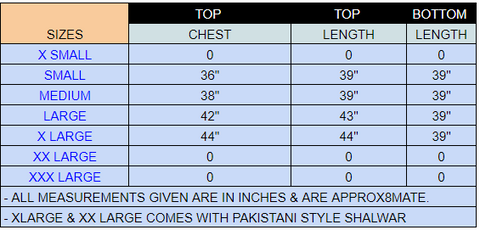 fabeha size-guide