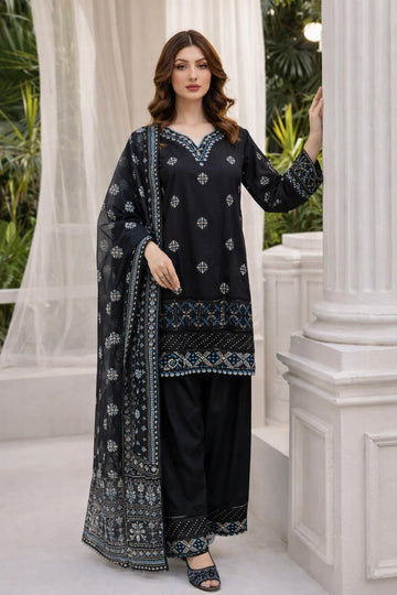 AYN- 3075 Ethnic Ready-to-wear |Viral Farshi Cotton Embroided Suit