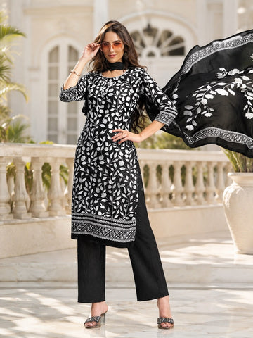 FBUNS-03.  100% Original | Vaishali Exclusive Unstitched Suit | Premium Digital Crepe