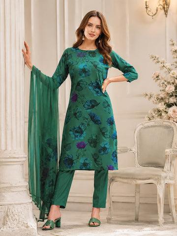 FBUNS-04.  100% Original | Vaishali Exclusive Unstitched Suit | Premium Digital Crepe (Copy)