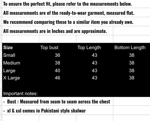 fabeha size-guide