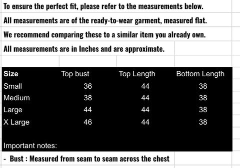 fabeha size-guide