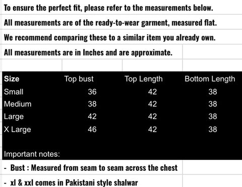 fabeha size-guide
