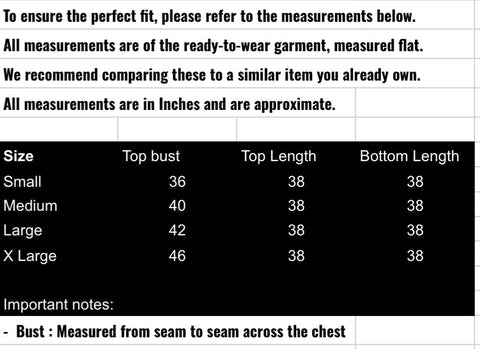 fabeha size-guide