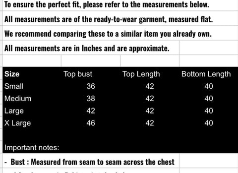 fabeha size-guide