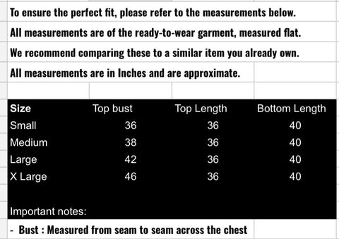 fabeha size-guide