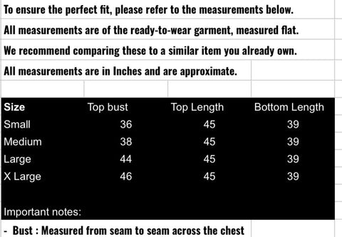 fabeha size-guide