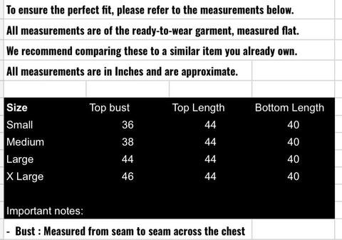 fabeha size-guide
