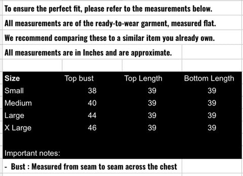 fabeha size-guide