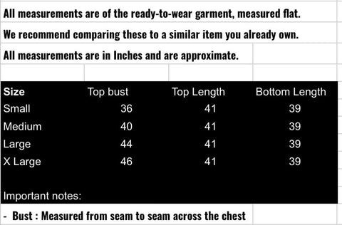 fabeha size-guide