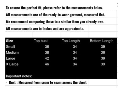 fabeha size-guide