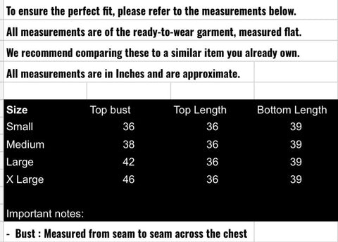 fabeha size-guide