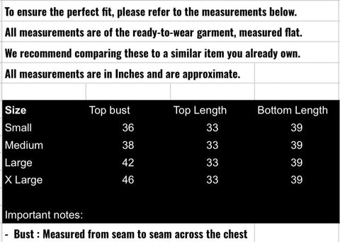 fabeha size-guide