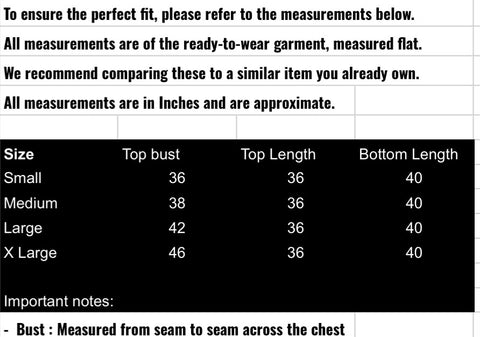 fabeha size-guide