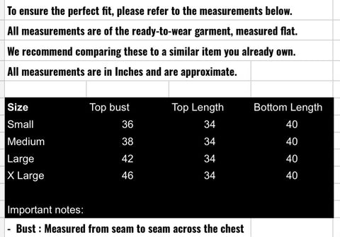 fabeha size-guide