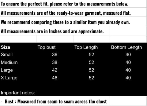 fabeha size-guide