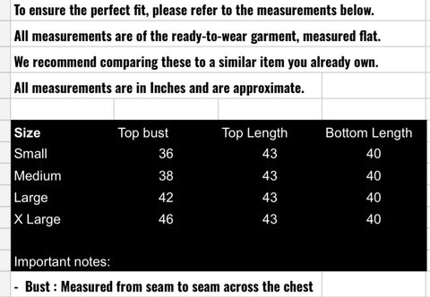 fabeha size-guide