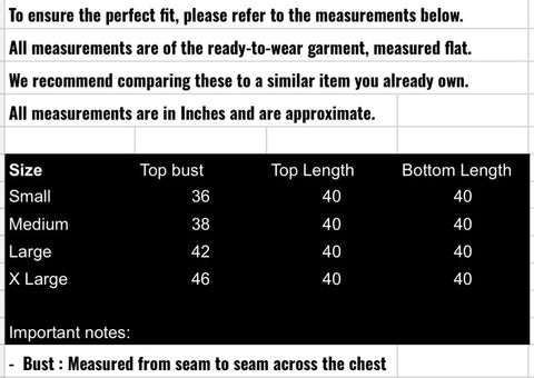 fabeha size-guide