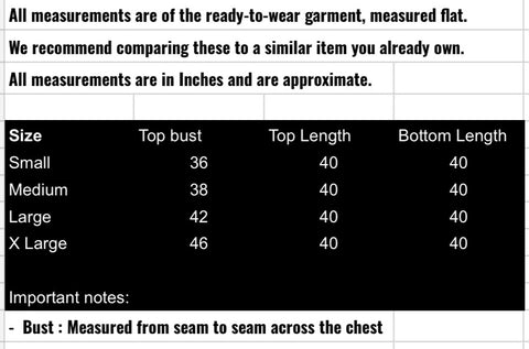 fabeha size-guide