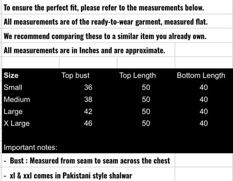 fabeha size-guide