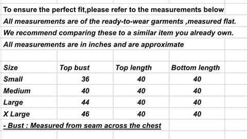 fabeha size-guide