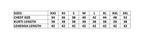 fabeha size-guide