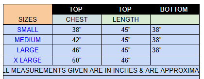 fabeha size-guide