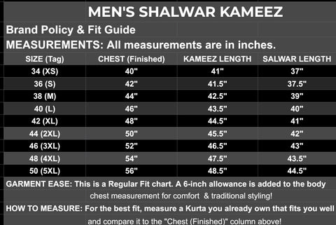 fabeha size-guide