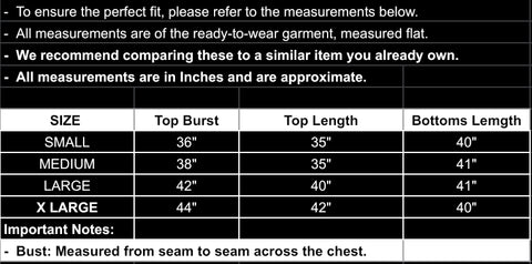 fabeha size-guide