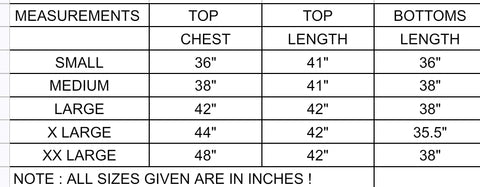 fabeha size-guide
