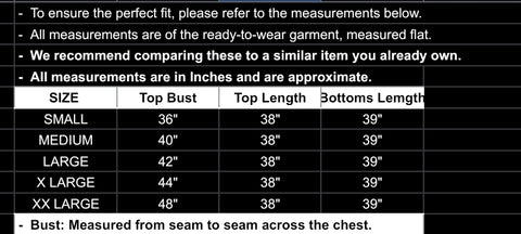 fabeha size-guide