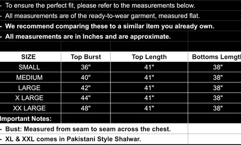 fabeha size-guide